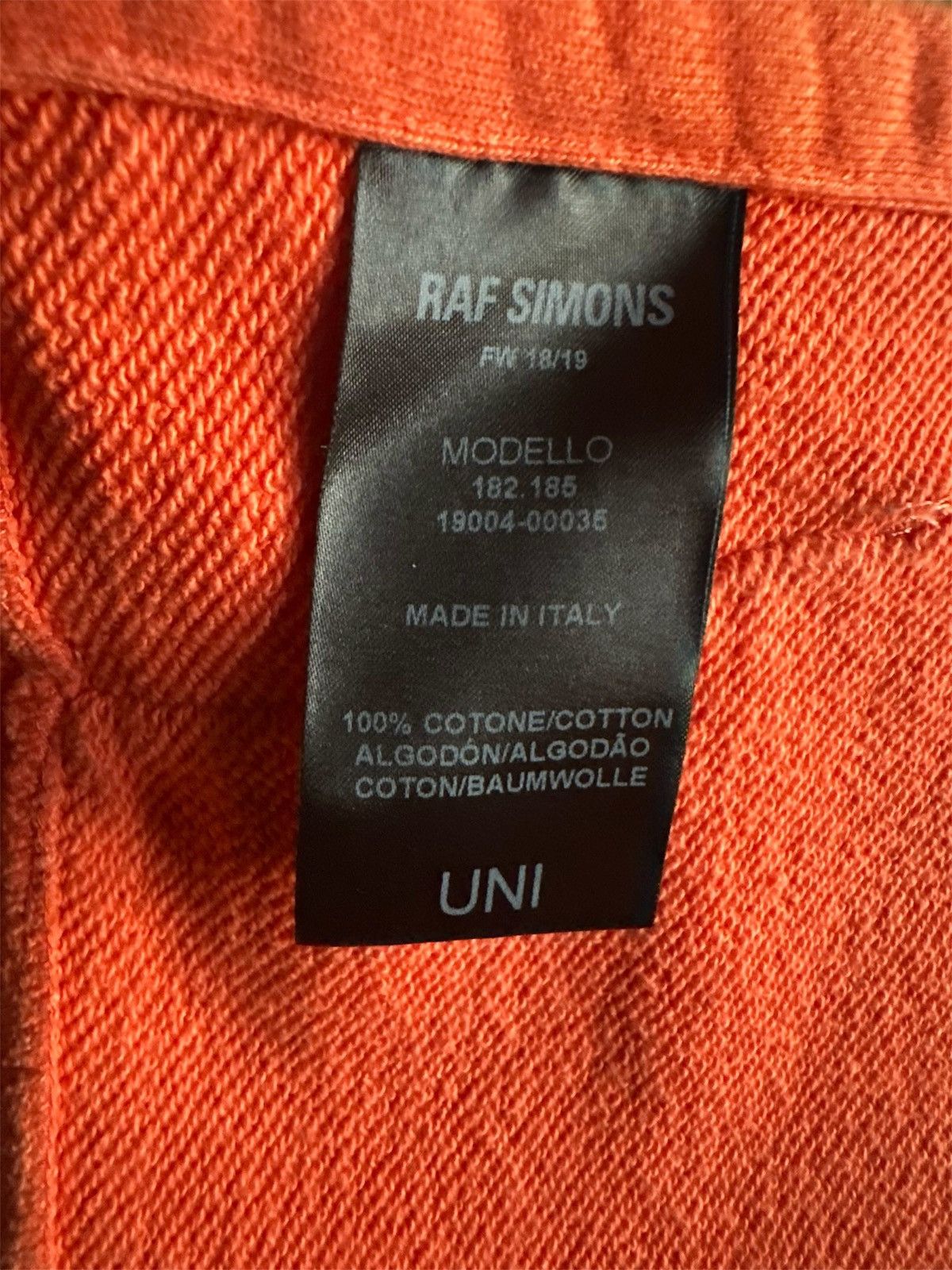 Raf Simons Raf Simons FW18 “Drug$” Backless Hoodie Size US M / EU 48-50 / 2 - 13 Thumbnail