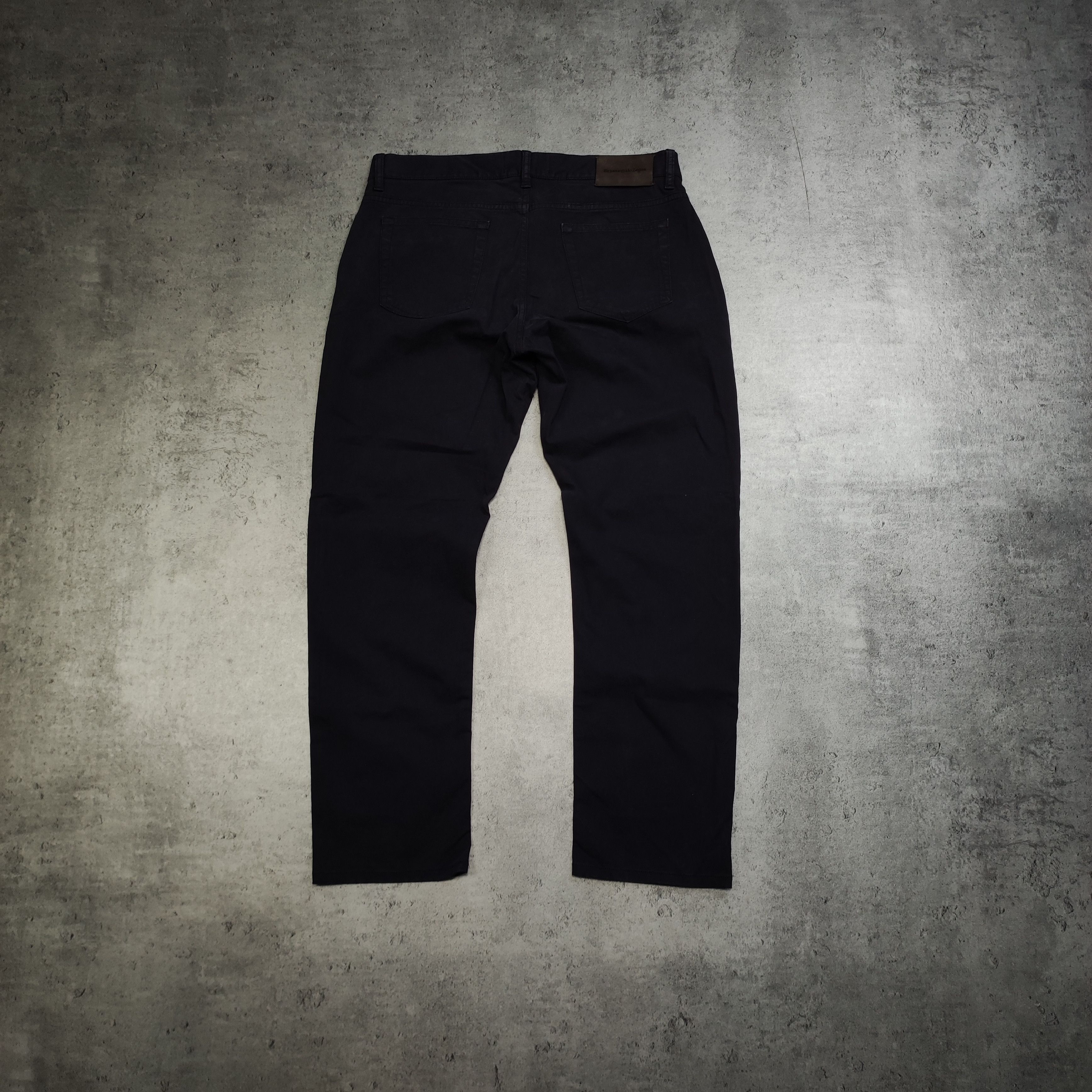 Ermenegildo Zegna RARE Luxury Ermenegildo Zegna Dark Purple Casual Pants Size US 34 / EU 50 - 12 Thumbnail
