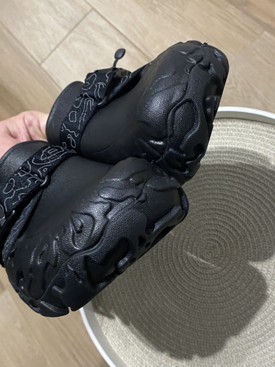 Crocs NWT Crocs All-Terrain Atlas Black Slip on Strap Sandals Size US 9 / EU 42 - 8 Thumbnail