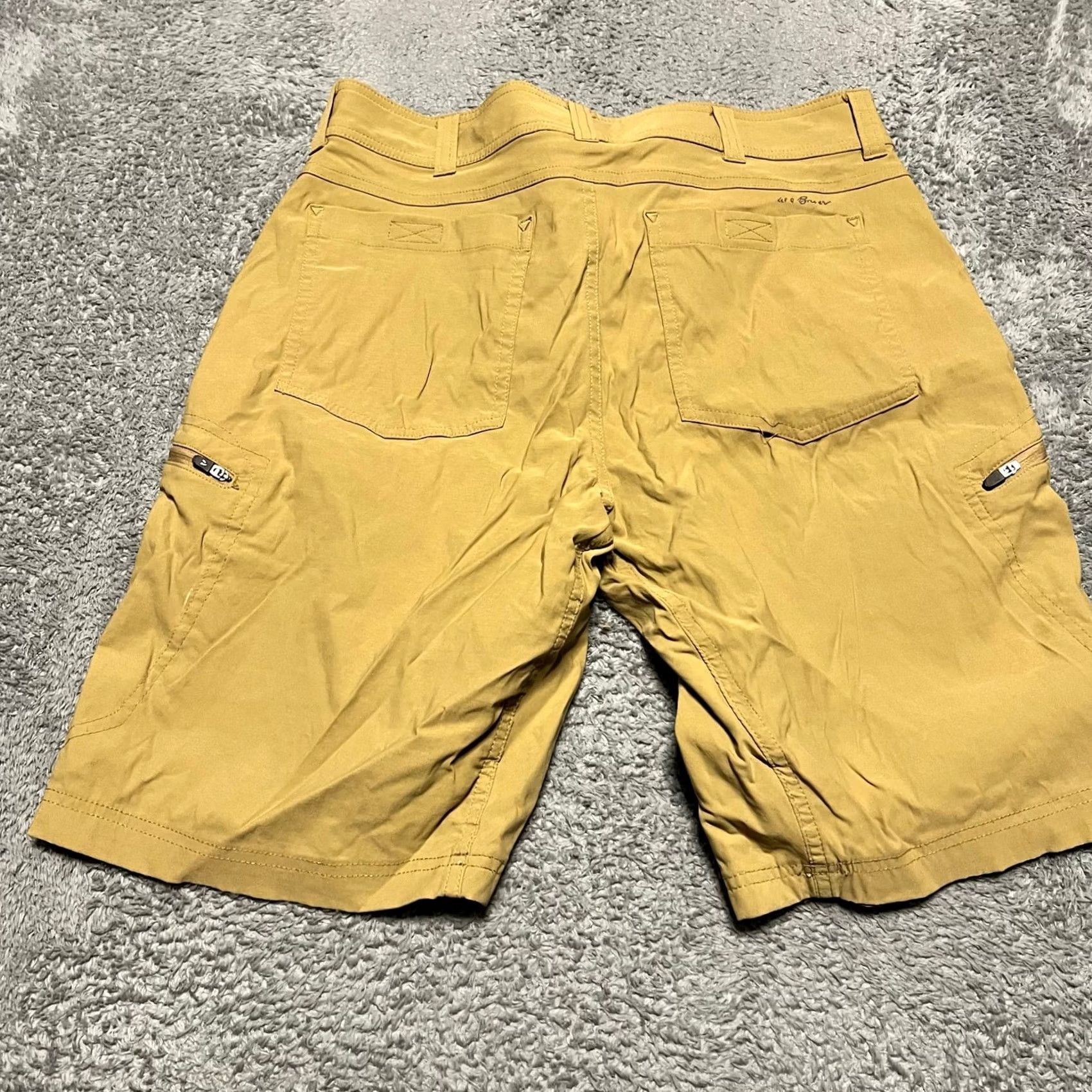 Eddie Bauer Eddie Bauer Shorts Mens 38 Ascend Nylon Cargo Light Brown Performance Hike Mens Regular Cargo Brown 38 Eddie Bauer Size US 38 / EU 54 - 3 Thumbnail
