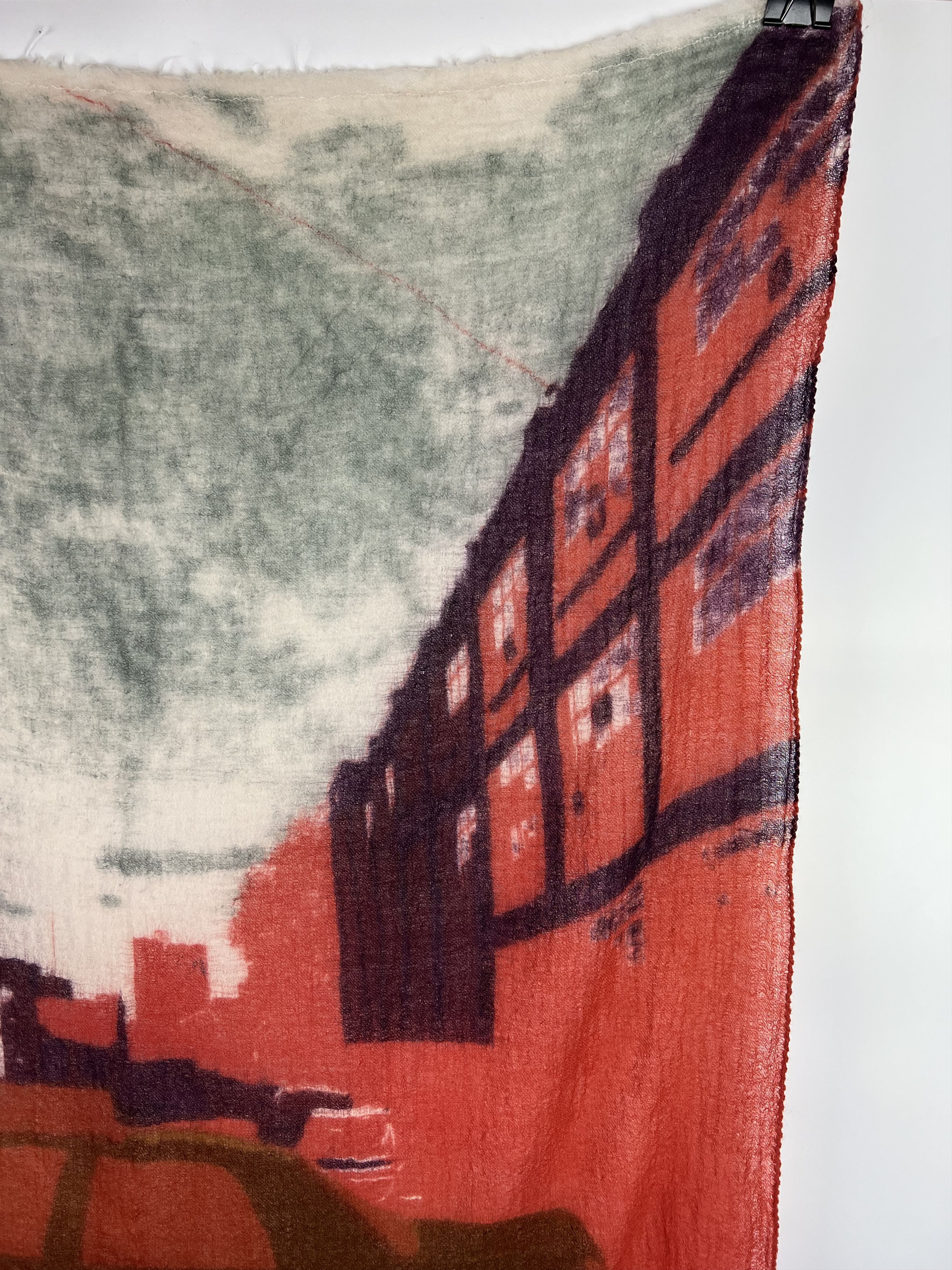 Becksondergaard Beck Sondergaard Multicolor 100% Wool Scarf 190x90 Size ONE SIZE - 3 Thumbnail