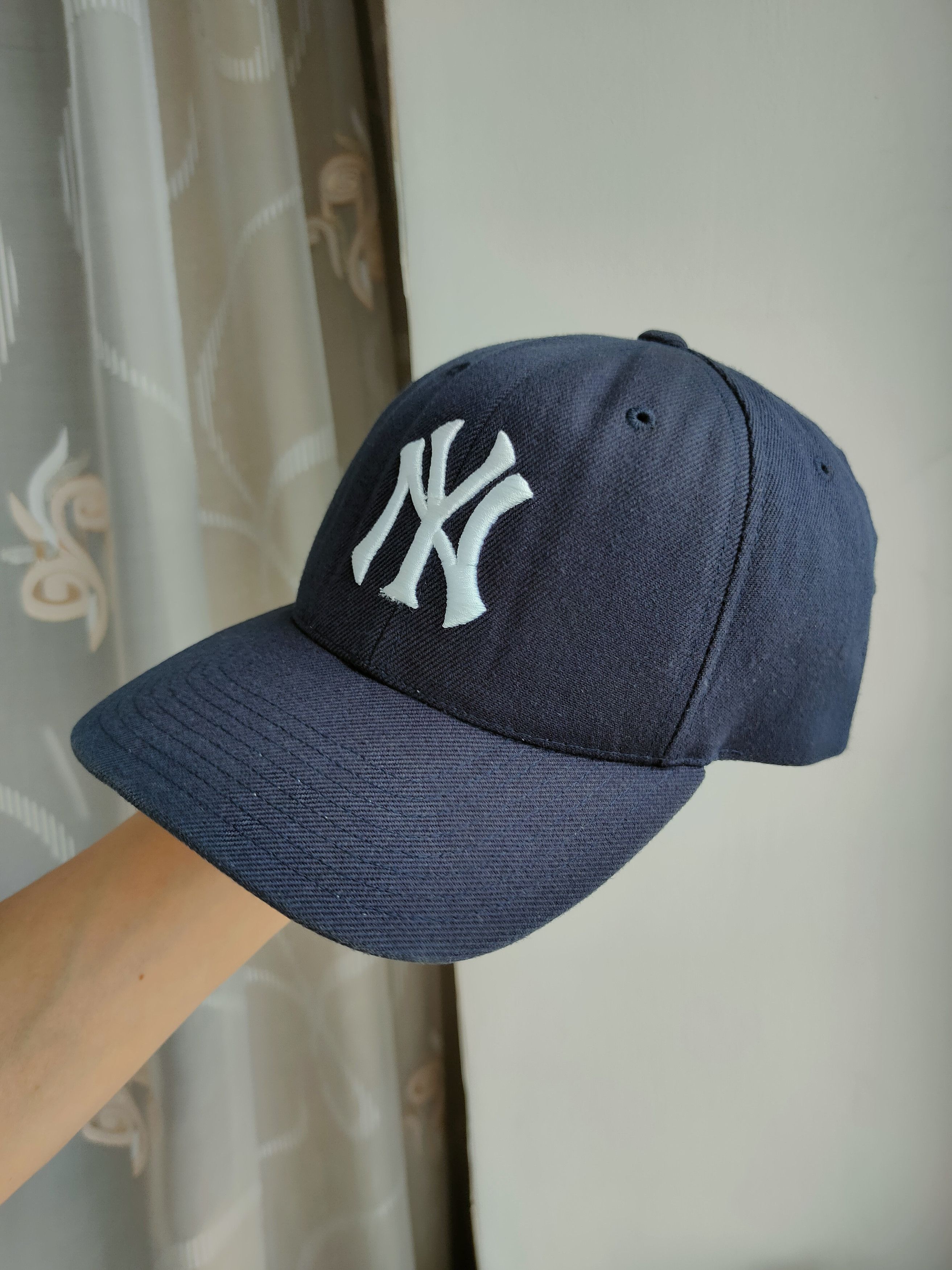 MLB Vintage 90s NY Yankees MLB Cap Hat Y2K Rare Cap Yankees Size ONE SIZE - 4 Thumbnail