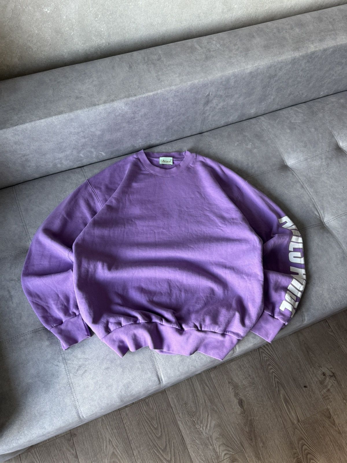 Aries Aries purple men’s sweatshirt size XL Italy brand Size US XL / EU 56 / 4 - 2 Thumbnail