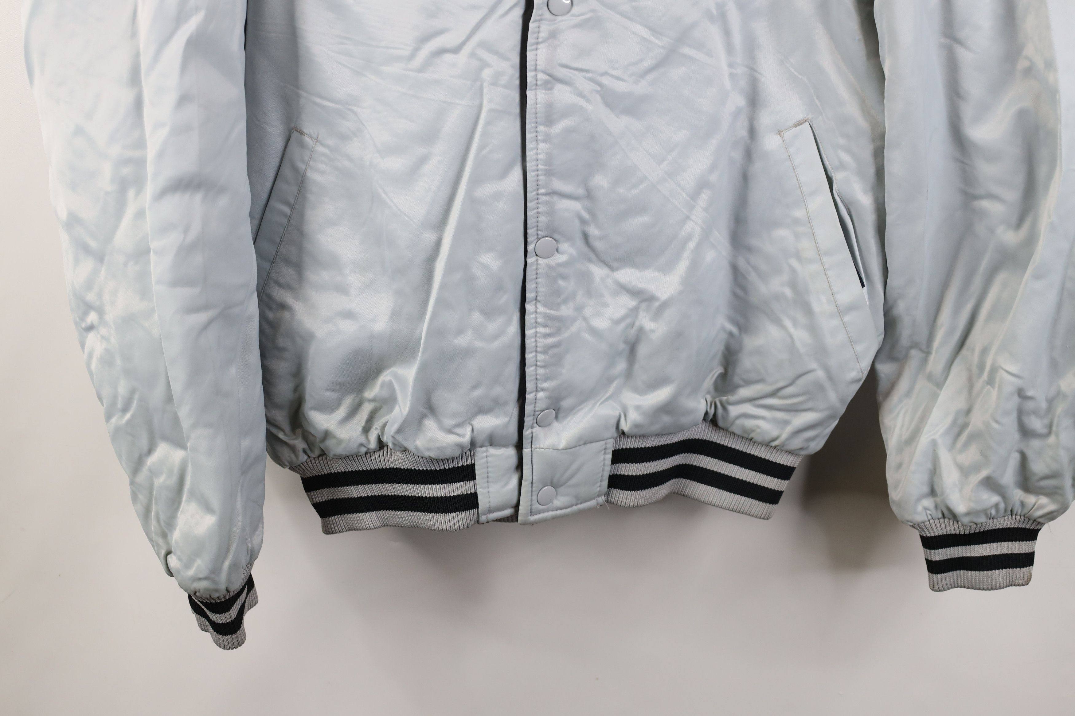 Vintage Vintage 90s Y2K Streetwear Reversible New York Bomber Jacket Size US XXL / EU 58 / 5 - 4 Thumbnail