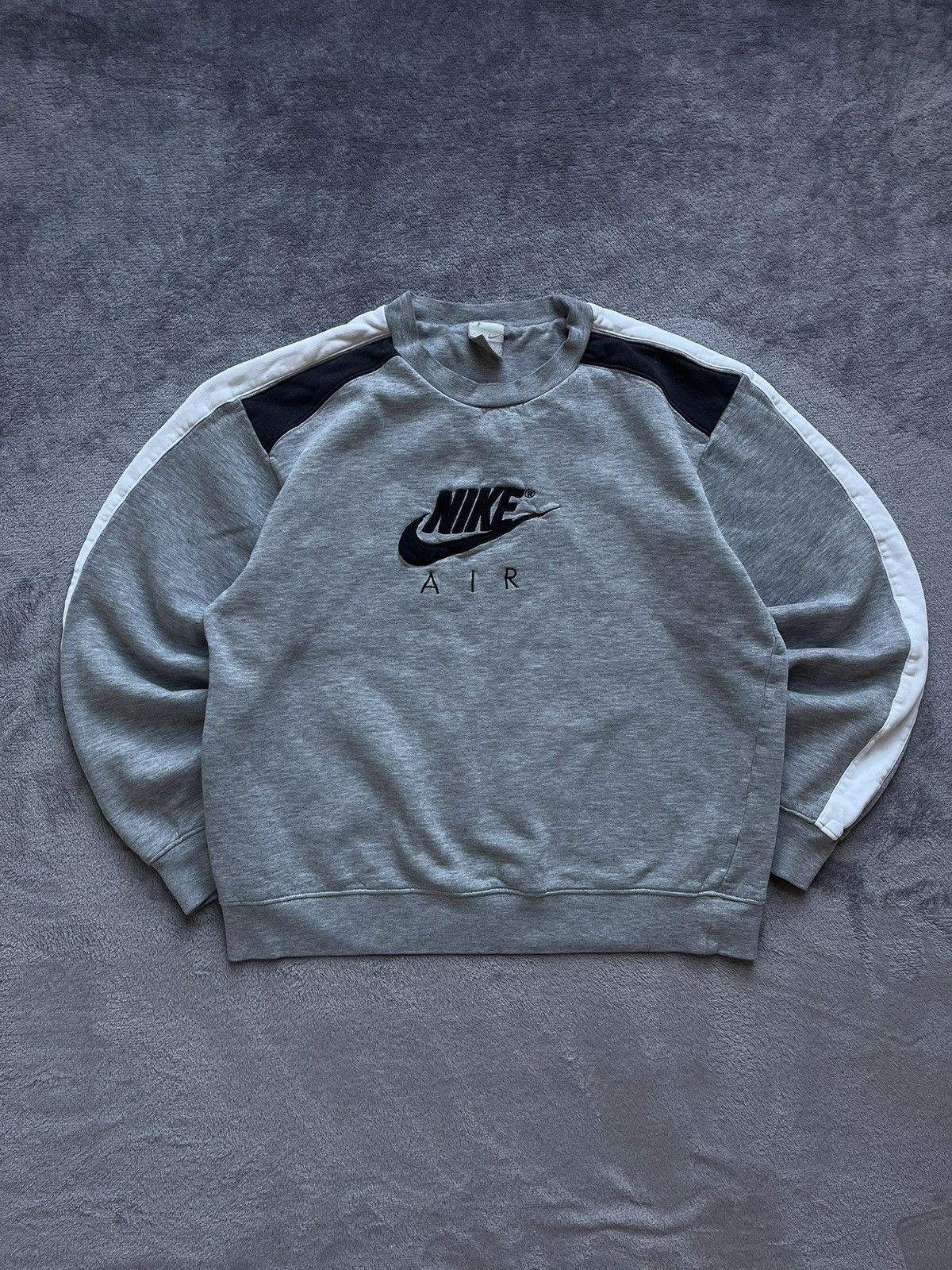 Nike 00s Nike Air Oversized Boxy Sweatshirt Big Swoosh Logo Size US M / EU 48-50 / 2 - 1 Thumbnail
