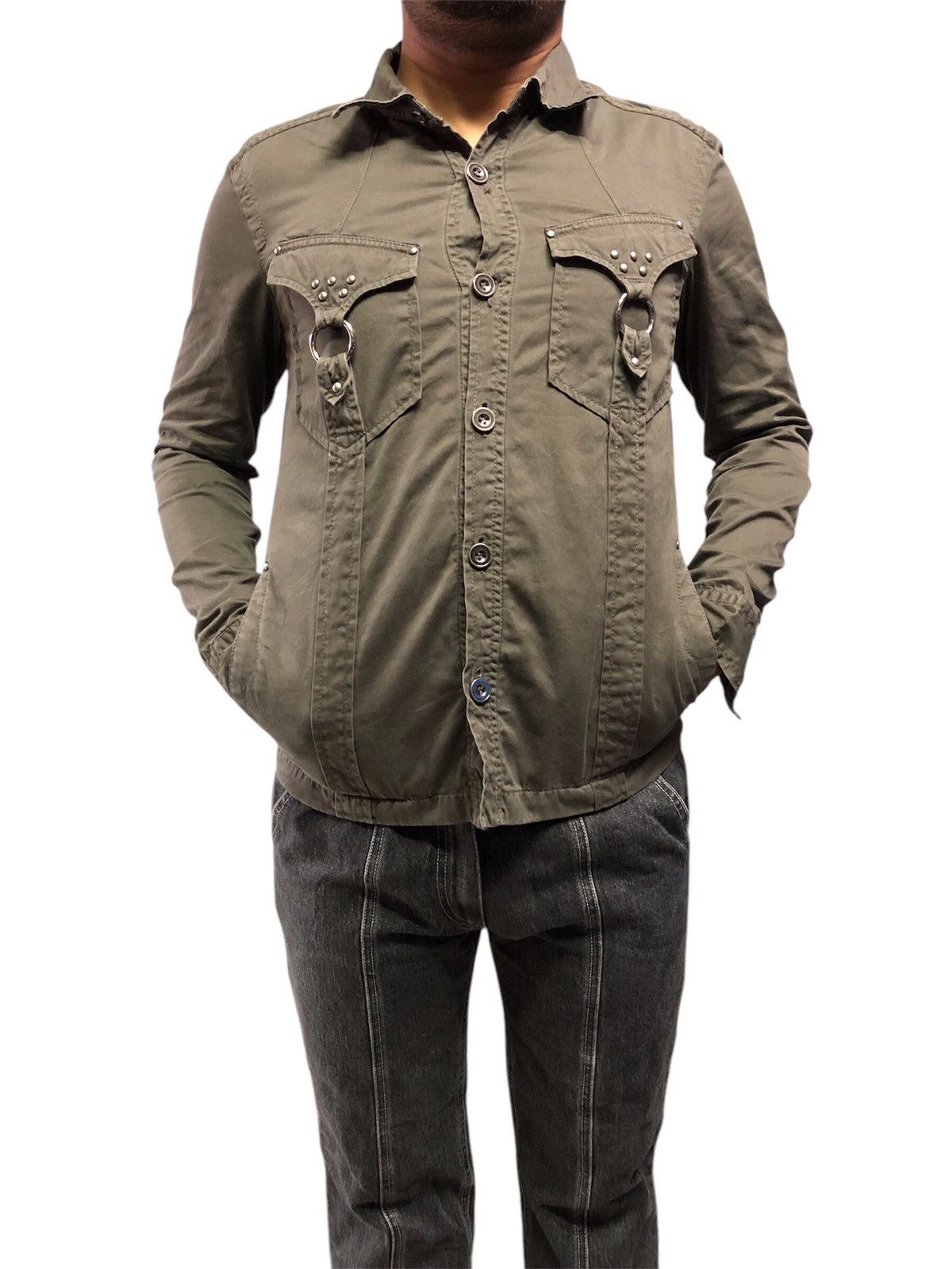 Issey Miyake Hideaways Nicole Military Cargo Pocket Tactical Jacket Size US S / EU 44-46 / 1 - 9 Thumbnail
