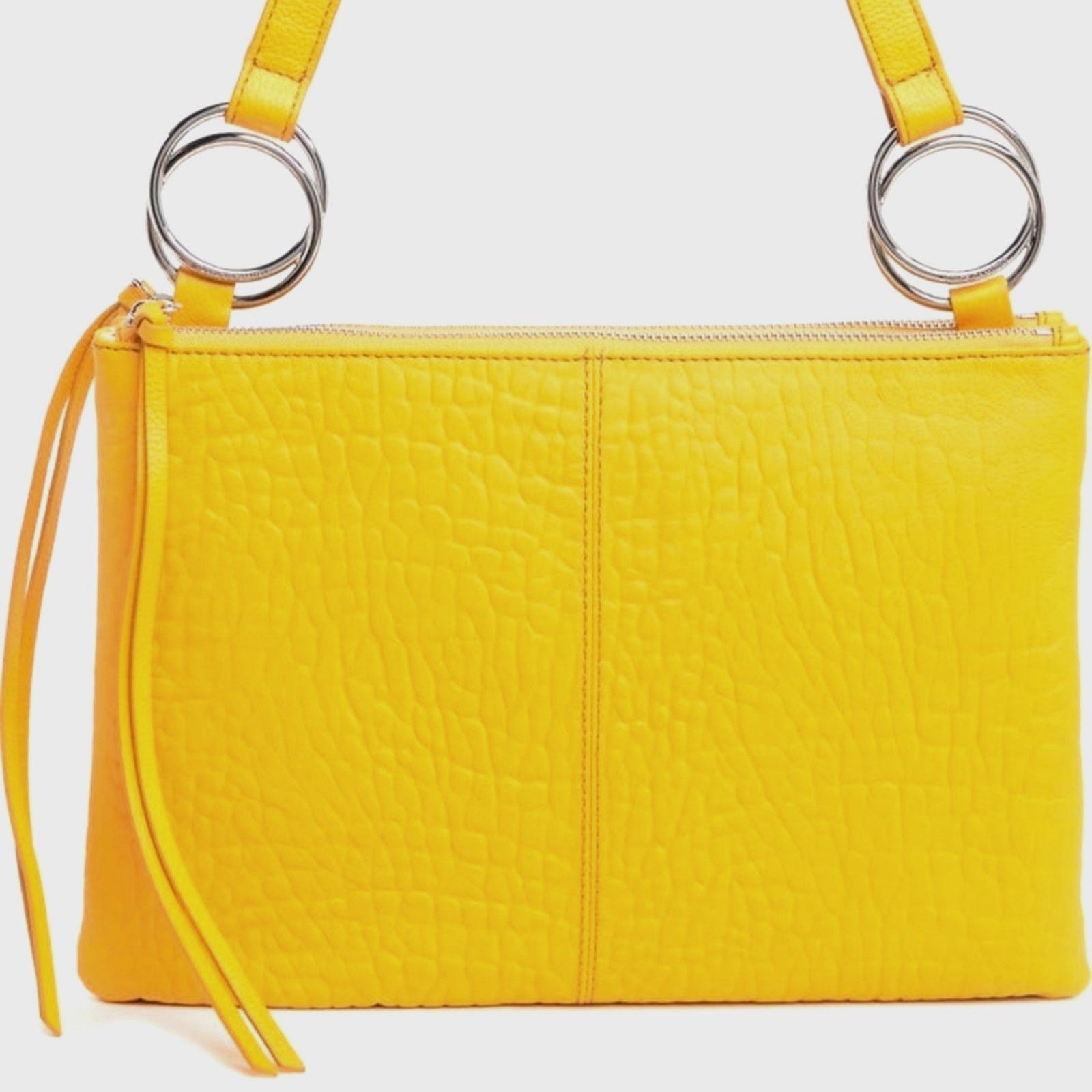 Vince Camuto Vince Camuto Livy Leather Shoulder Bag - Mango Sorbet Size ONE SIZE - 4 Thumbnail