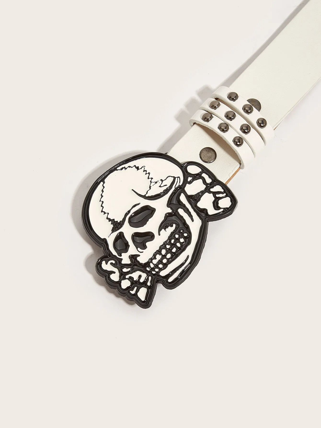 Vintage Vintage Shadow Skull Street Belt Size ONE SIZE - 1 Thumbnail
