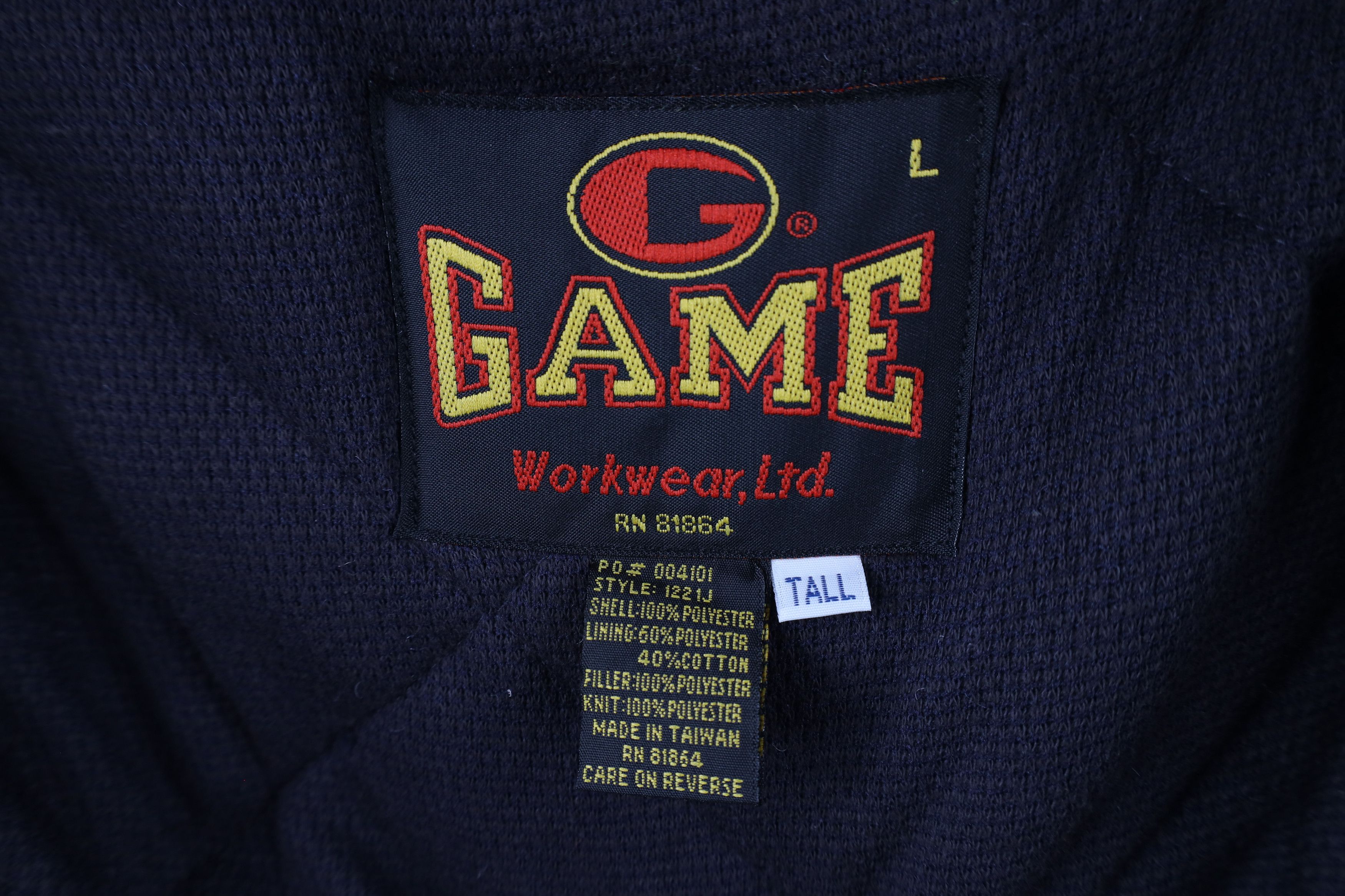Vintage Deadstock Vintage 90s Streetwear Full Zip Puffer Jacket Size US L / EU 52-54 / 3 - 10 Thumbnail