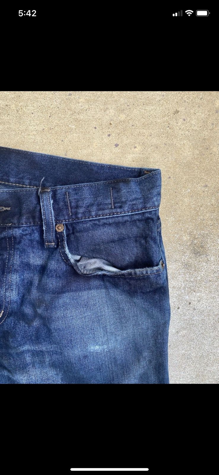 Denim & Supply Ralph Lauren Hand dyed RL Jeans Denim and Supply co 31x32 Size US 31 - 7 Thumbnail