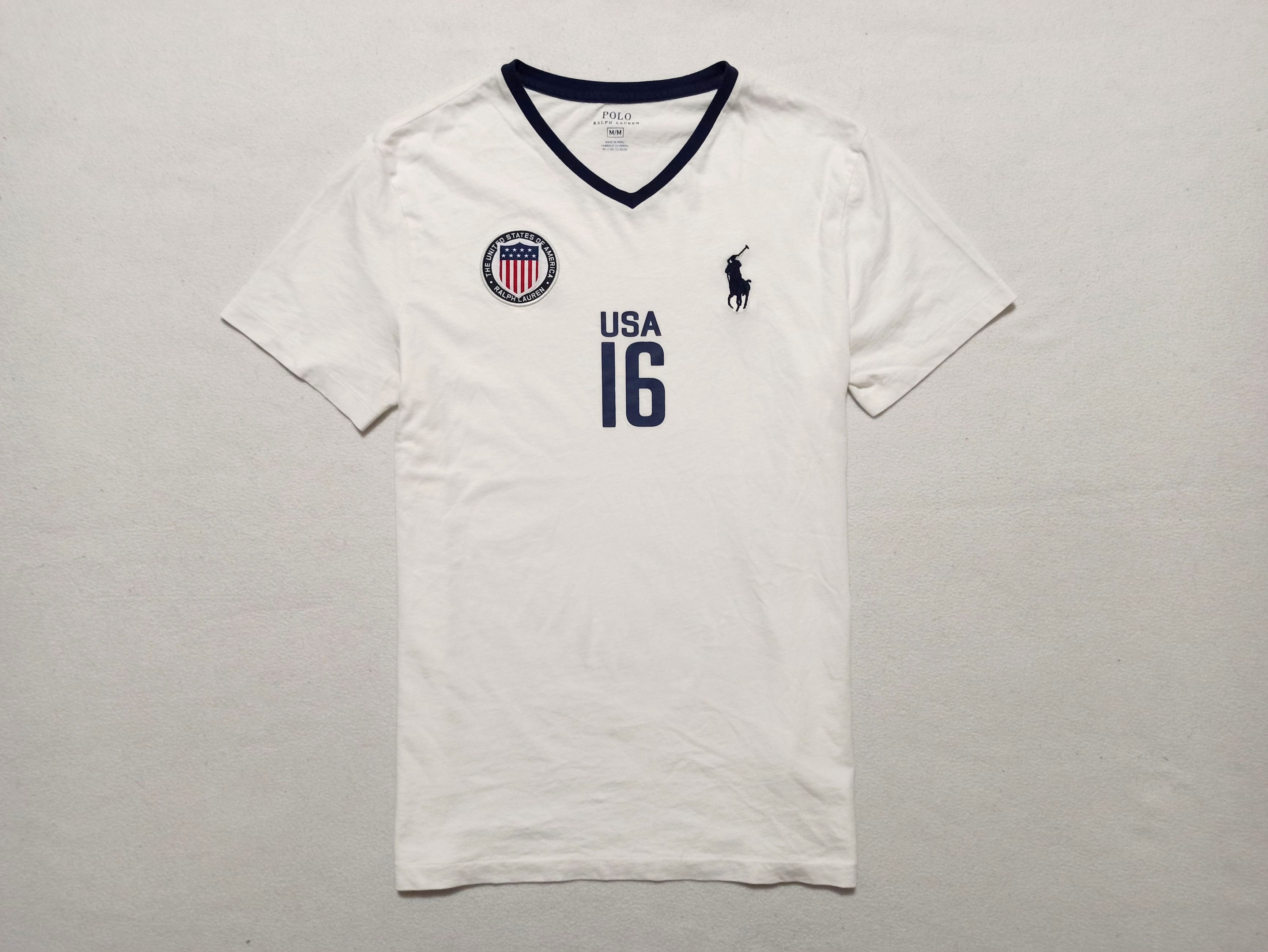 Polo Ralph Lauren USA Polo Ralph Lauren T-shirt Size US M / EU 48-50 / 2 - 1 Thumbnail