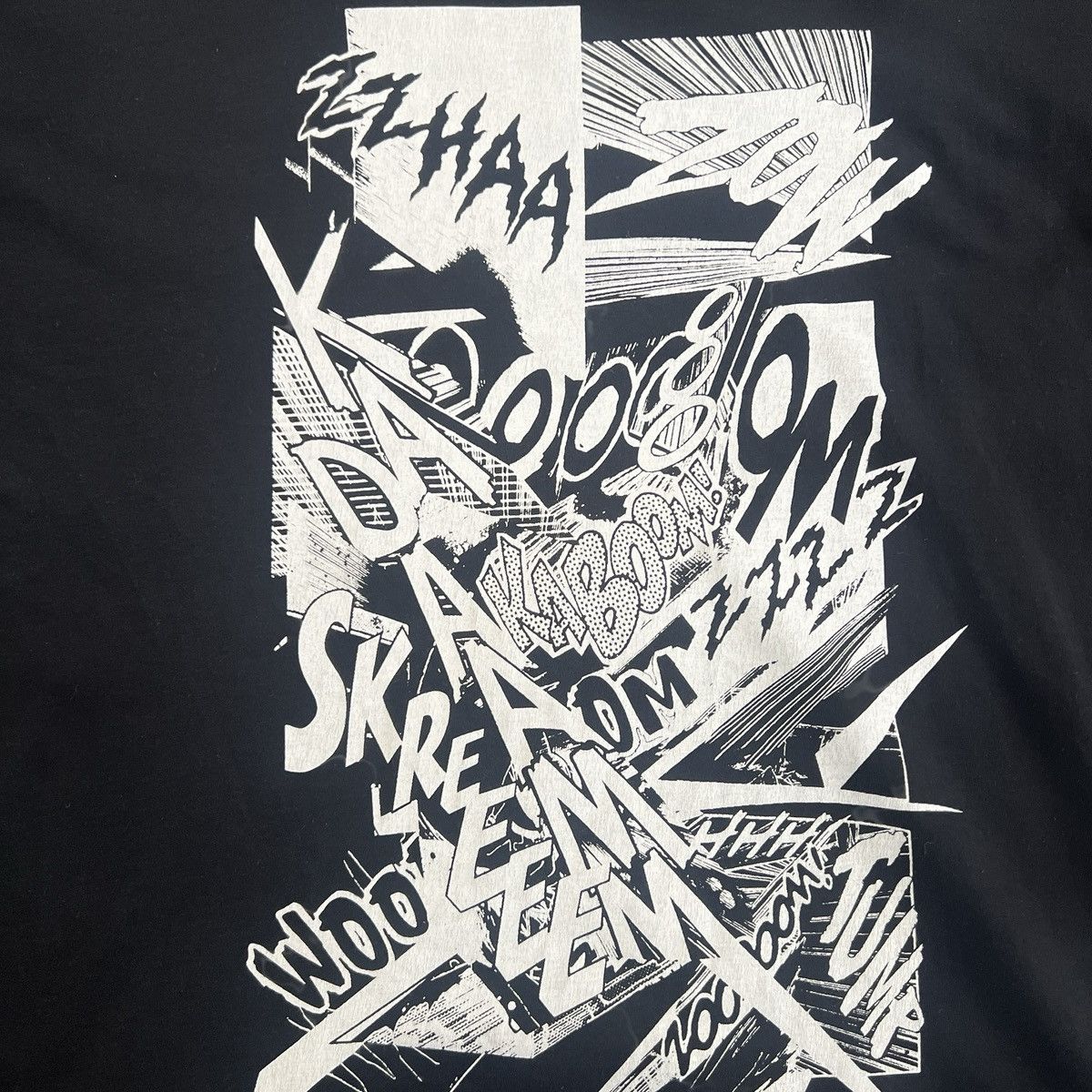 Celine CELINE 2019SS Christian Marclay “ZOOOM” PRINT T-SHIRT BLACK Size US S / EU 44-46 / 1 - 3 Thumbnail