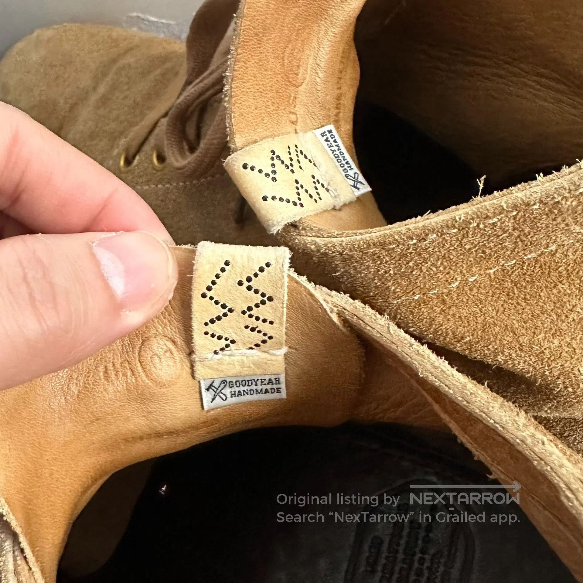 Visvim visvim brigadier suede boots in camel. Size US 8 / EU 41 - 7 Thumbnail
