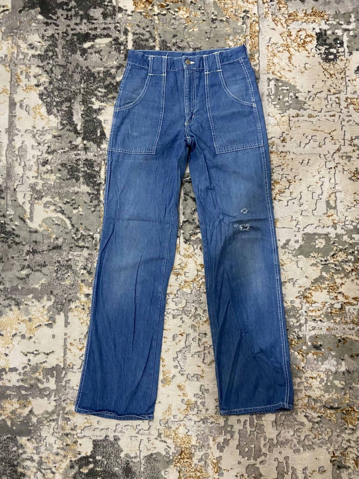 Japanese Brand ELJOHN BUSH STYLE WORK PANTS Size 29" - 2 Thumbnail