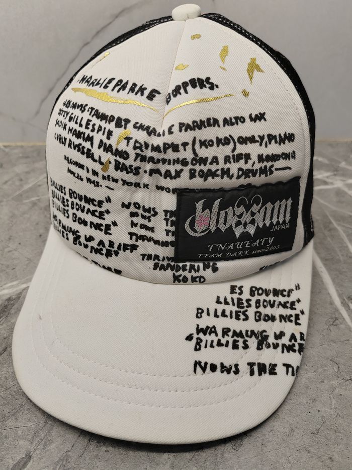 Japanese Brand Vintage Punk Japanese Blossam Style Trucker Cap Hat Size ONE SIZE - 1 Thumbnail