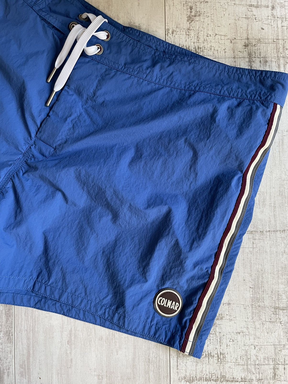 Colmar Colmar Shorts Luxury Blue Lampas Italian Size US 44 / EU 60 - 3 Thumbnail