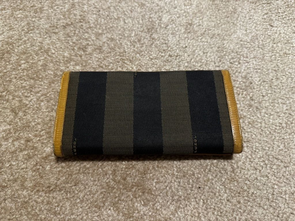 Fendi 100% Authentic Vintage FENDI Leather Bi-fold Wallet Size ONE SIZE - 2 Thumbnail