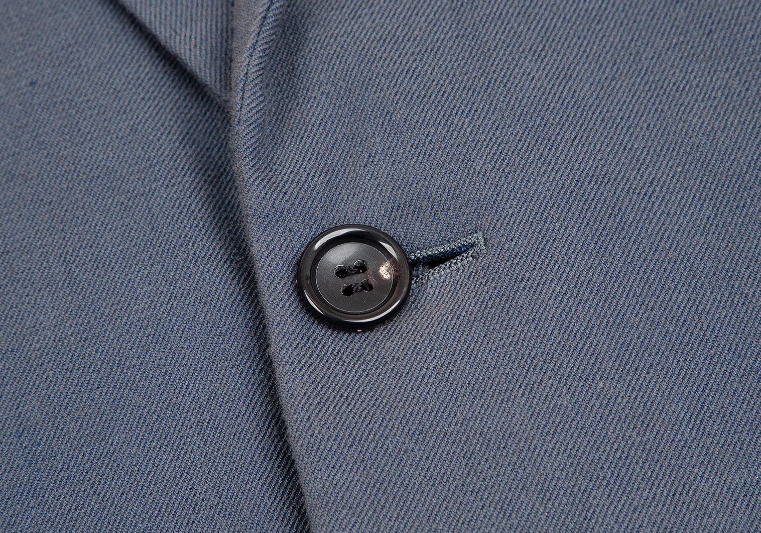 Comme des Garcons Homme Plus Cotton Linen Tailored Jacket in Blue Grey Size S Size US S / EU 44-46 / 1 - 9 Thumbnail