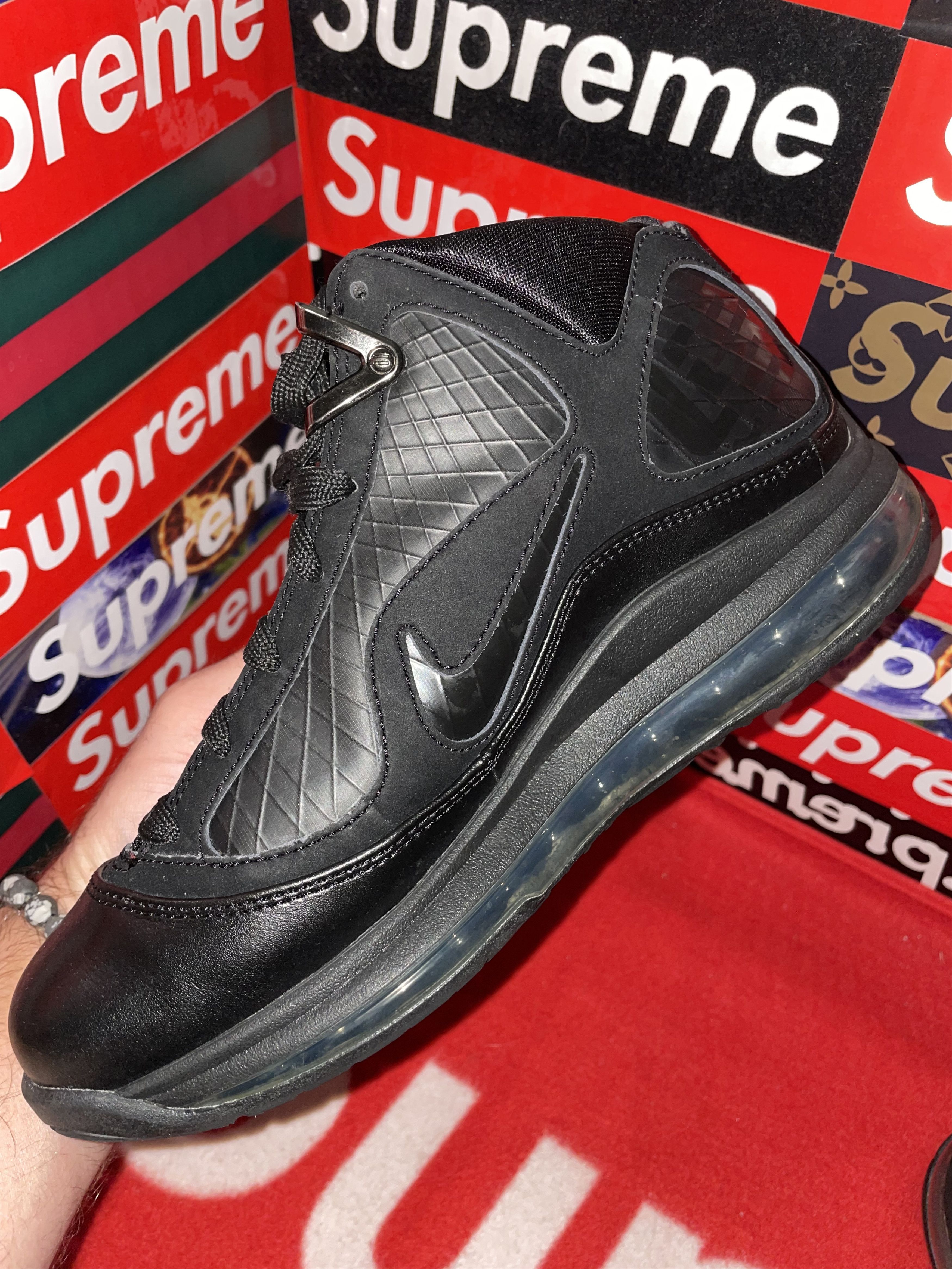 Nike Nike Air Max Lebron 7 GS 'Phantom' 375793-001 size 5.5y Size US 5.5 / EU 38 - 9 Thumbnail