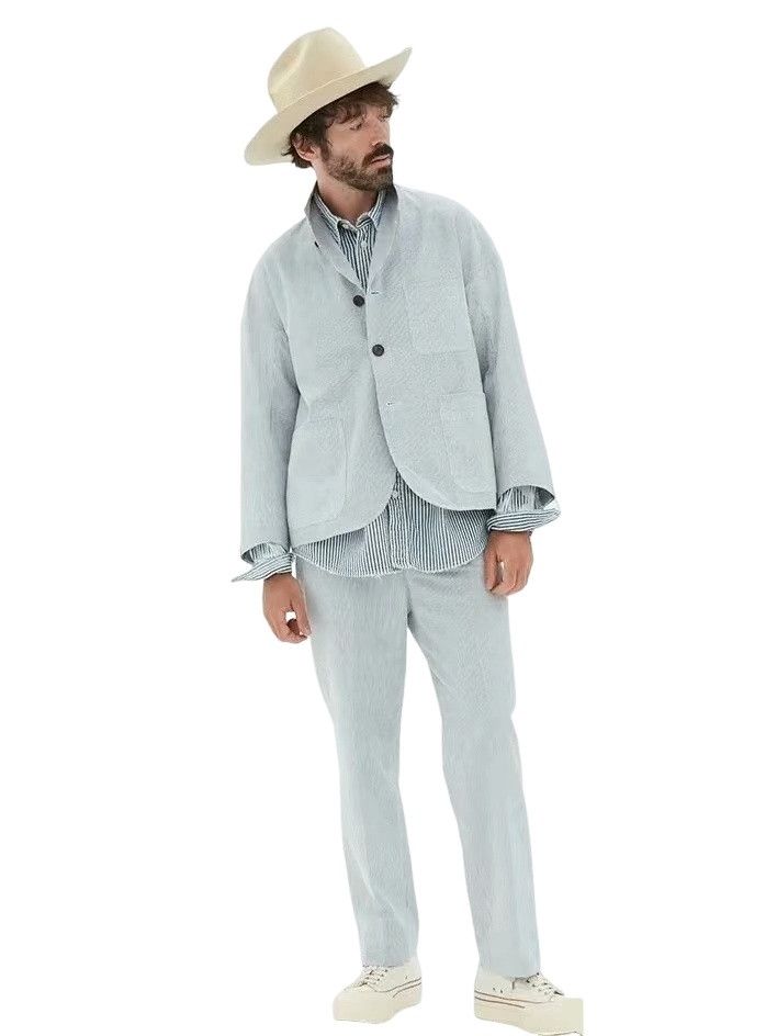 Visvim Visvim Seersucker Falkland Suit Size 42R Size 42R - 1 Thumbnail