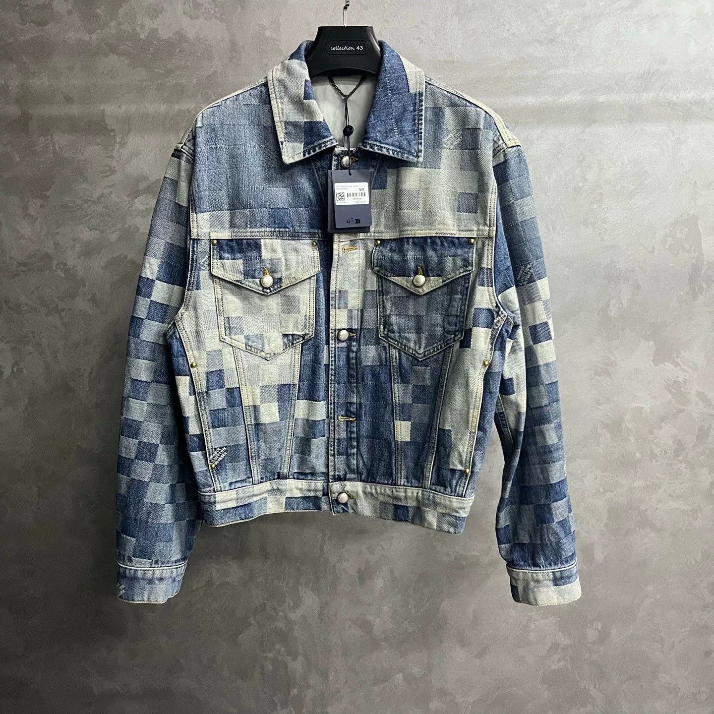 Louis Vuitton Louis Vuitton Printed Blue Light Jacket l Men Size US L / EU 52-54 / 3 - 1 Thumbnail