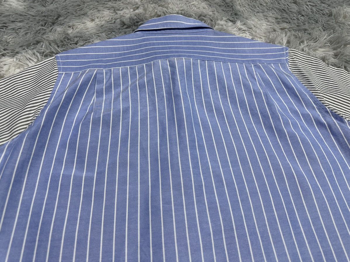 Comme des Garcons Homme 🔥Comme Des Garcons Homme Shirt Ss Crazy Striped Size US XL / EU 56 / 4 - 9 Thumbnail
