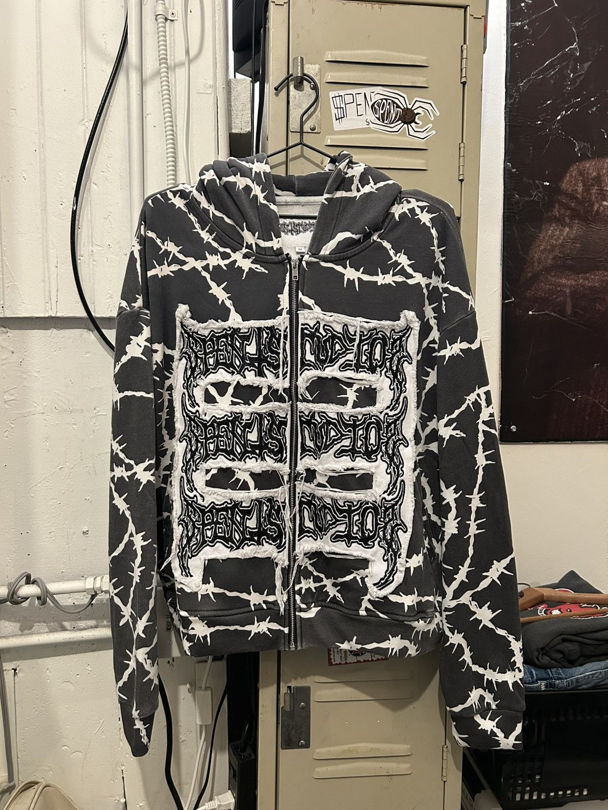 Other Barbed Wire Zip up hoodie Size US S / EU 44-46 / 1 - 1 Thumbnail