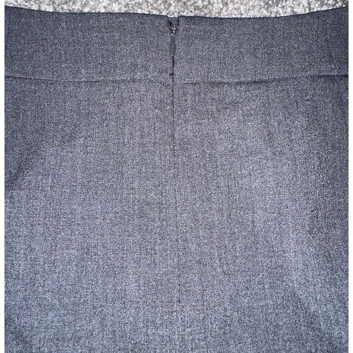 Calvin Klein Calvin Klein Charcoal Grey Lined Pencil Skirt Size 10 Size 32" / US 10 / IT 46 - 6 Thumbnail
