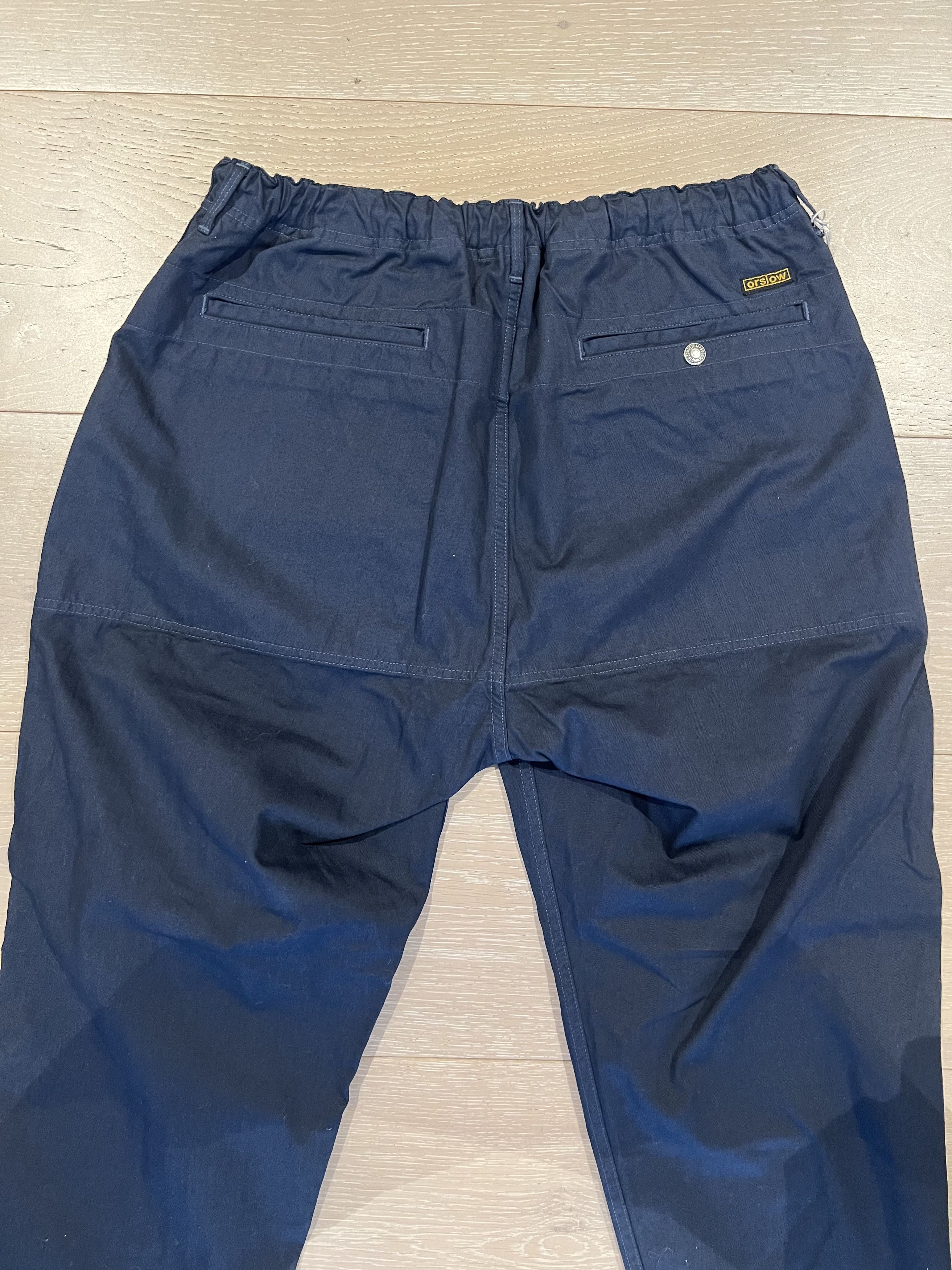 💚 Peggs & Son x Orslow Navy New Yorker Pant Size 4 NEW