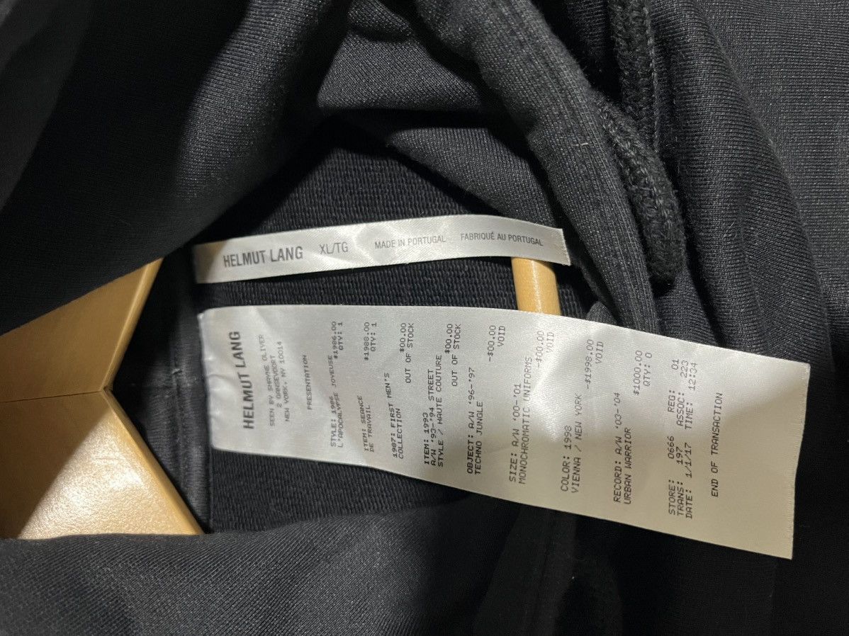 Helmut Lang Helmut Lang Hoodie size XL Size US XL / EU 56 / 4 - 5 Thumbnail