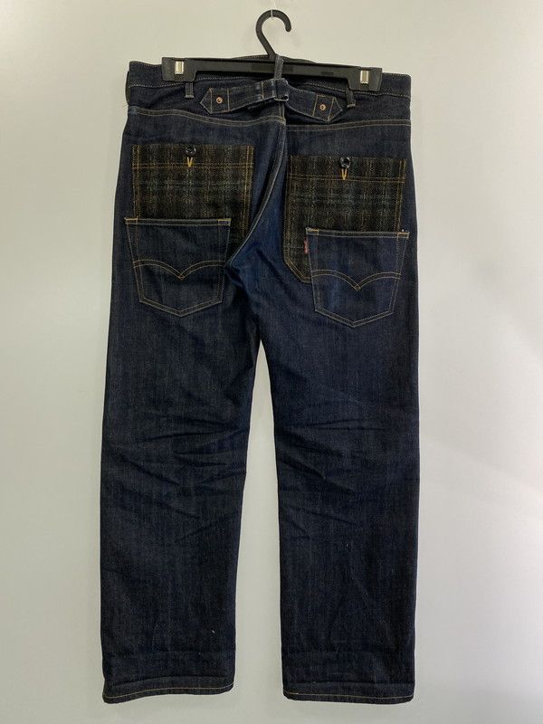 Junya Watanabe Denim Back Pocket Design Pants Indigo Size US 35 - 2 Thumbnail