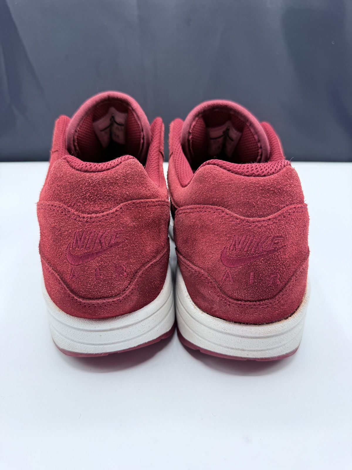 Nike Nike Air Max 1 Premium Jewel Team Red Size 10.5 918354-600 Size US 10.5 / EU 43-44 - 5 Thumbnail
