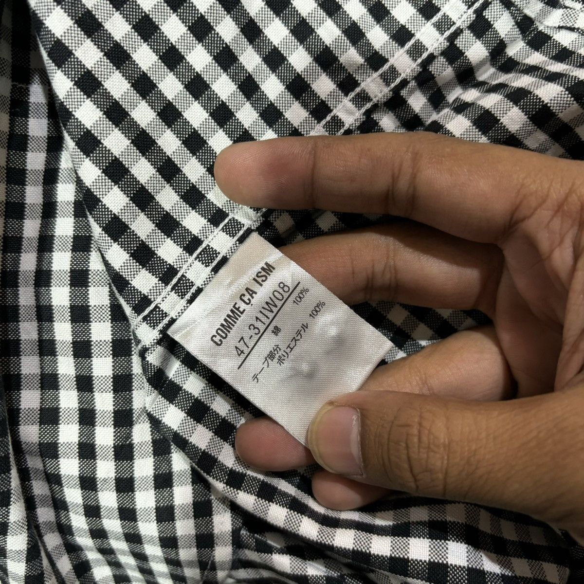 Comme Ca Ism × Designer × Japanese Brand Vintage Comme ca Ism button-up Ls Shirt Size US S / EU 44-46 / 1 - 4 Thumbnail
