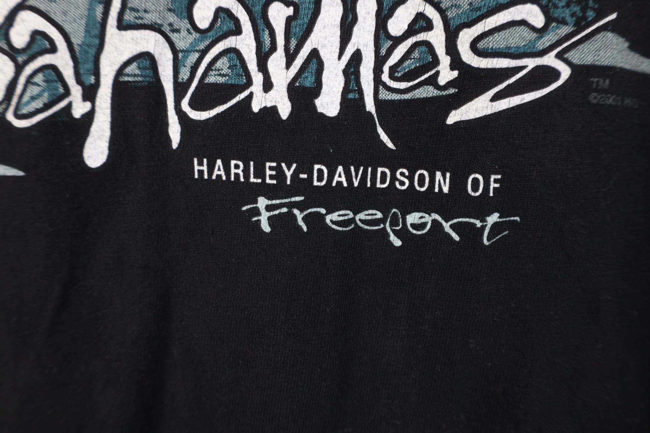 Harley Davidson Vintage Y2K 2003 Harley Davidson Shark Long Sleeve T-Shirt Size US L / EU 52-54 / 3 - 14 Thumbnail