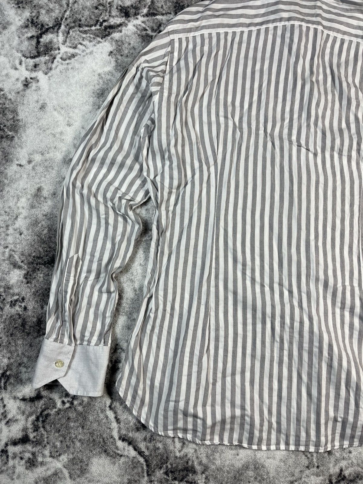 Etro ETRO Milano Striped Button Up Shirt Italy Size US XL / EU 56 / 4 - 10 Thumbnail
