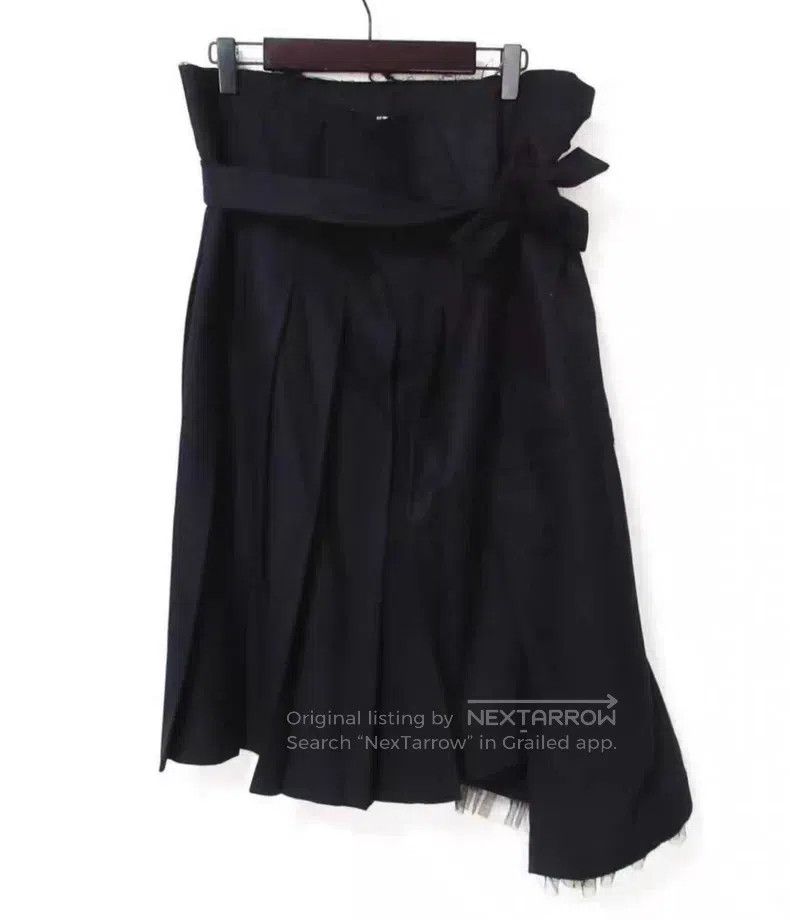 Comme des Garcons Comme Des Garcons size S Black Wool Skirt Size 23" - 1 Thumbnail