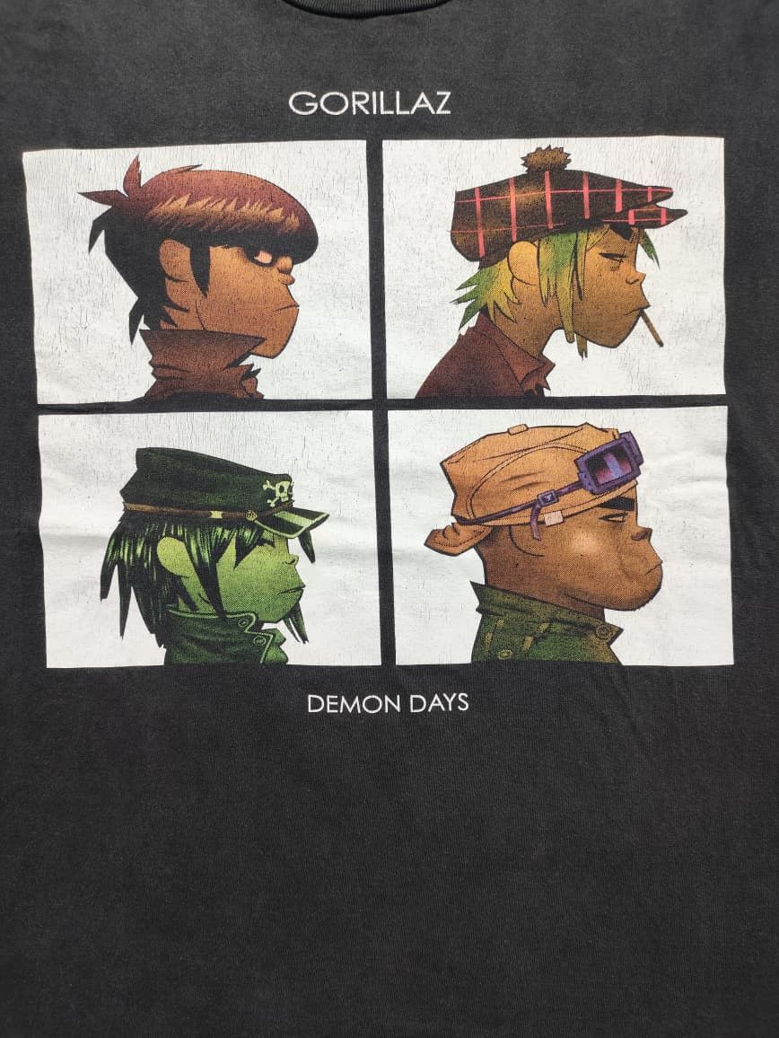 Band Tees Vintage Gorillaz Demon Days Size US M / EU 48-50 / 2 - 2 Thumbnail
