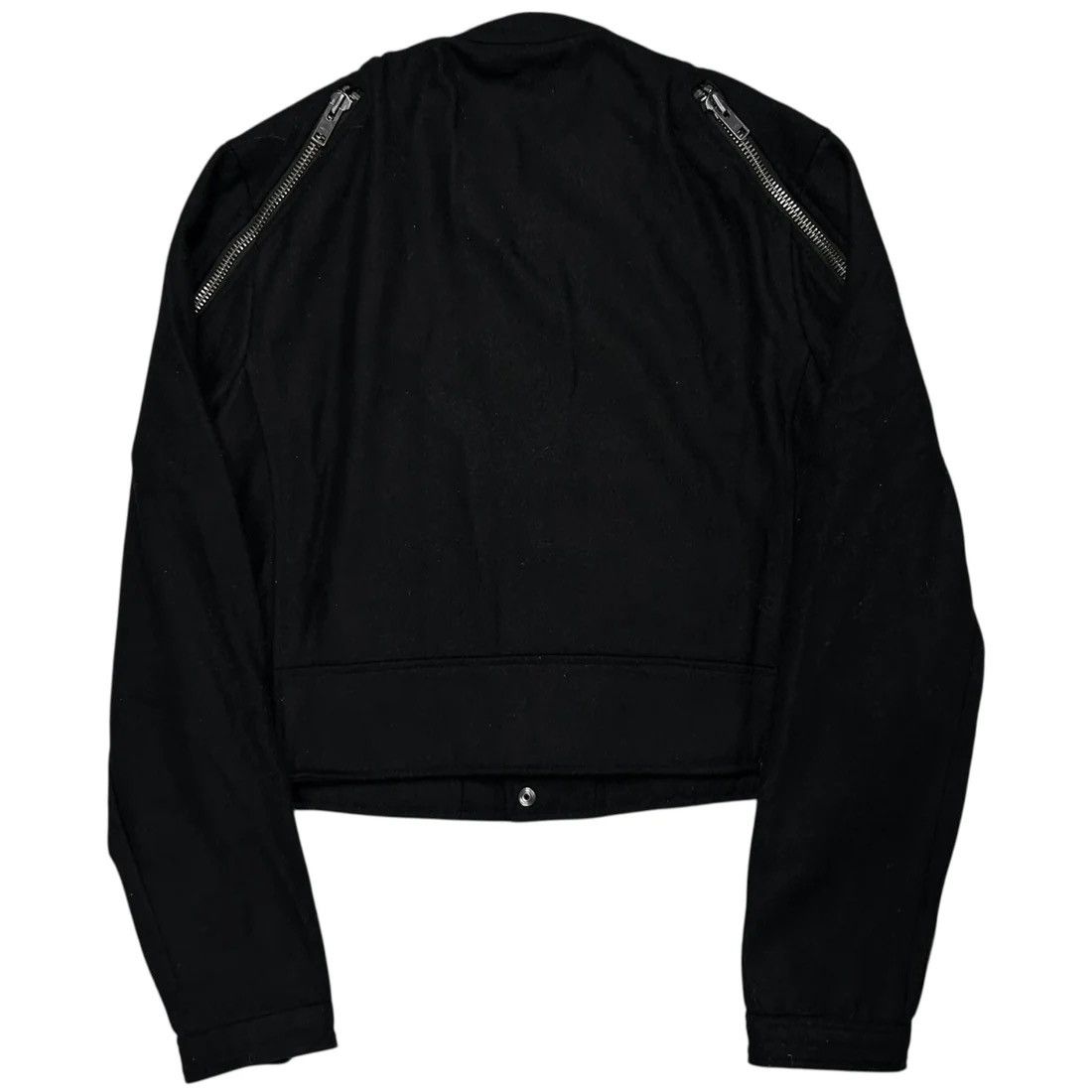 Yohji Yamamoto Yohji Yamamoto Pour Homme Back Zip Wool Bomber Jacket - AW14 Size US S / EU 44-46 / 1 - 3 Thumbnail