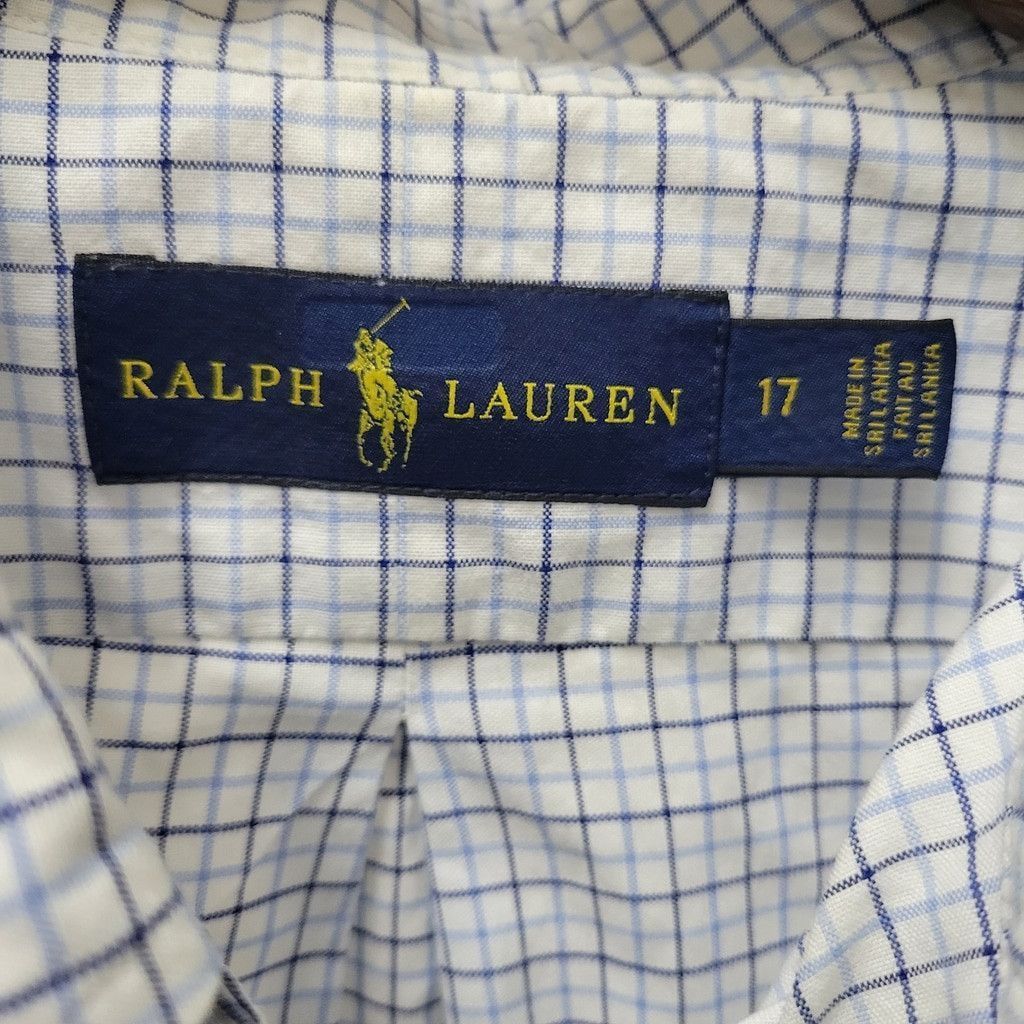 Lauren Ralph Lauren Ralph Lauren Men's Long-Sleeve Plaid Shirt Size 17 Excellent Size US S / EU 44-46 / 1 - 5 Thumbnail
