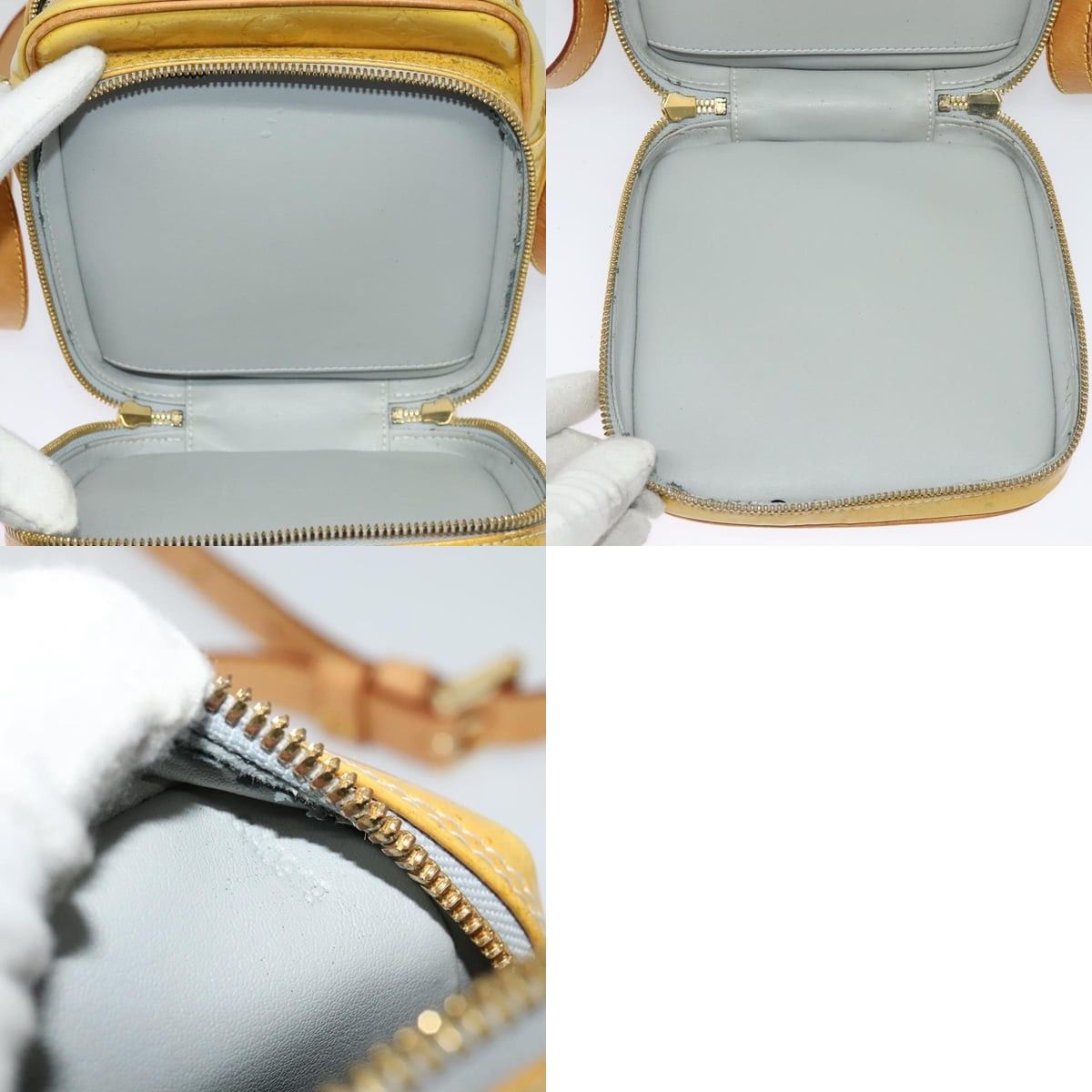 Louis Vuitton LOUIS VUITTON Monogram Vernis Wooster Shoulder Bag Gris Size ONE SIZE - 12 Thumbnail