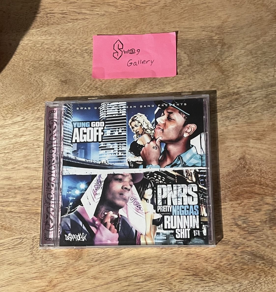 Drain Gang YUNG GOD & AGOFF-(PNRS) Pretty Ni**** Runnin shit CD based Size ONE SIZE - 4 Thumbnail