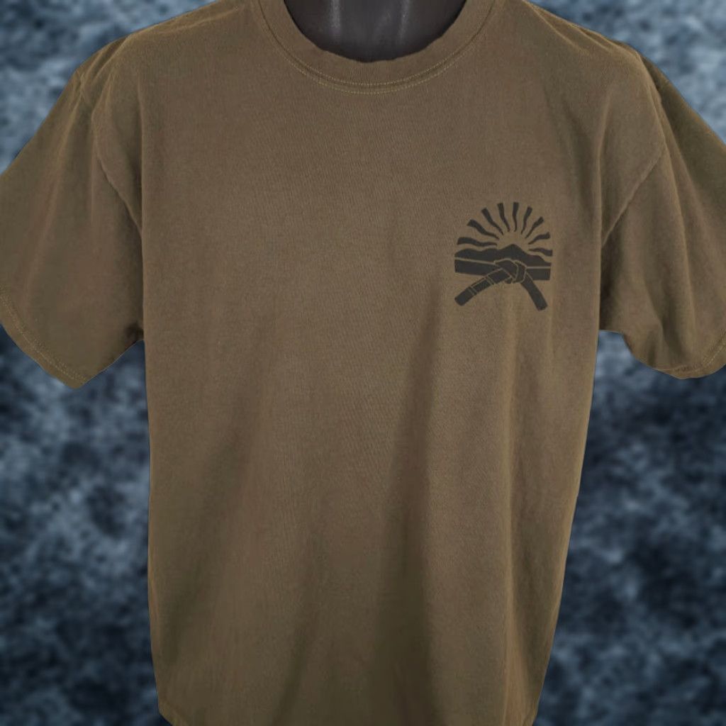 Vintage MMA Fighting T Shirt Mens Large Brown Mixed Martial Arts Karate Jiu Jitsu Size US L / EU 52-54 / 3 - 1 Thumbnail