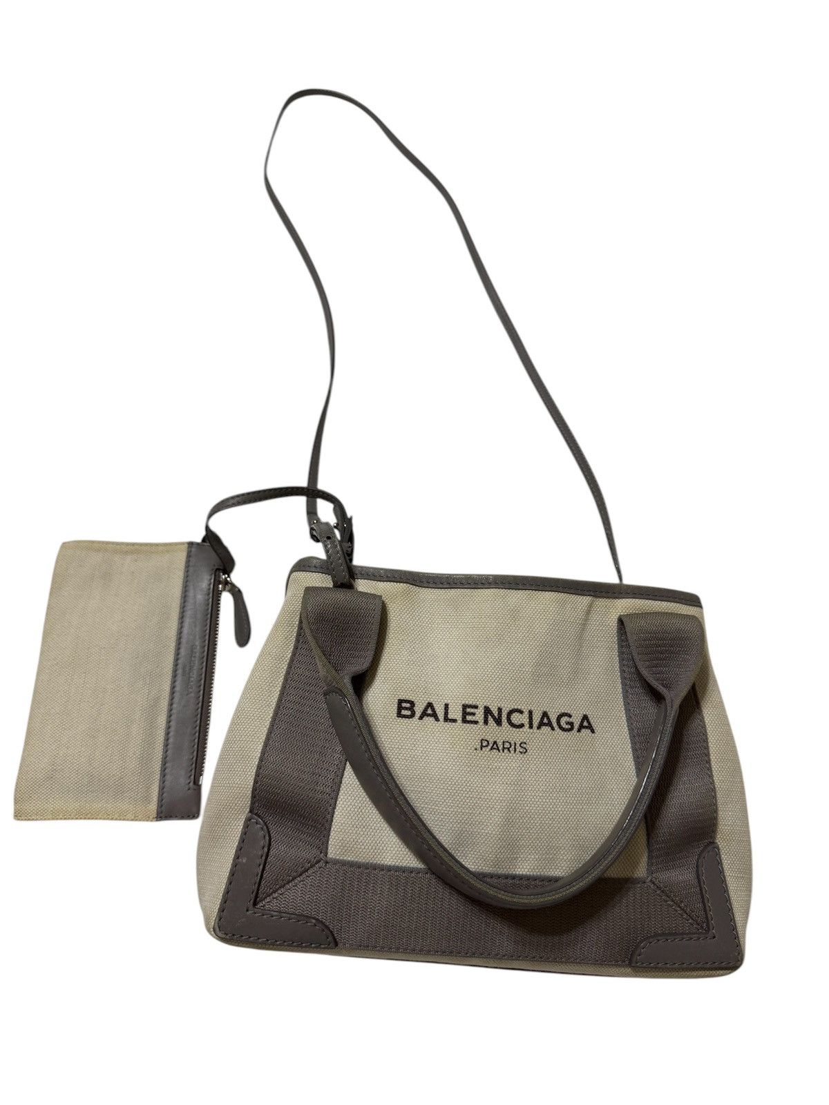 Balenciaga Balenciaga Canvas Cabas Size ONE SIZE - 3 Thumbnail