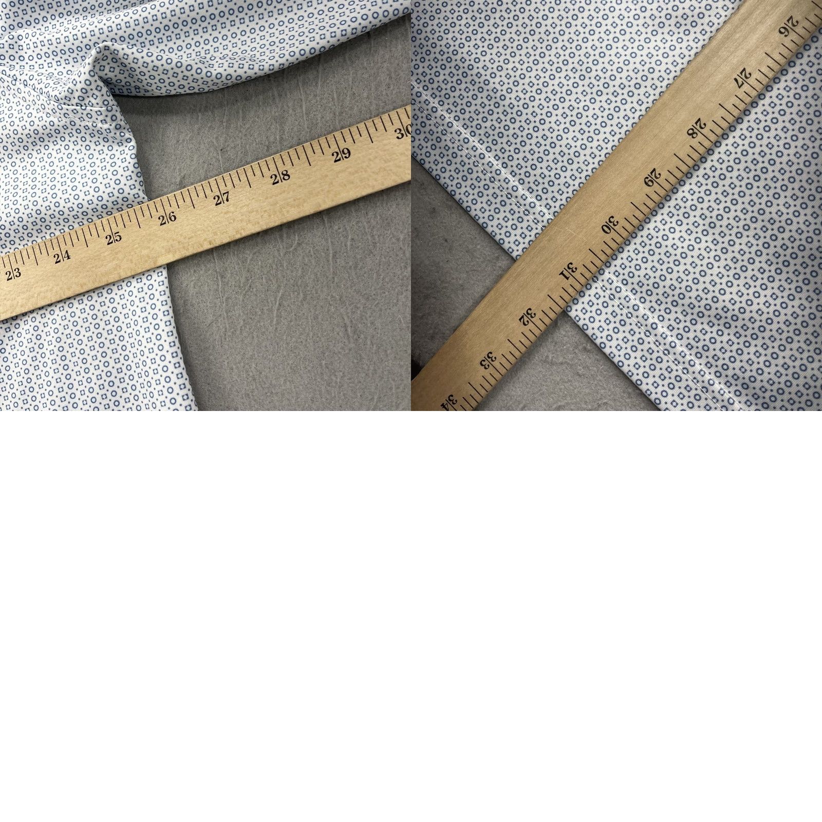Vintage Donald Ross Polo Shirt Mens XL White Abstract Geometric O Link Golf Long Sleeve Polo Shirt Size US XL / EU 56 / 4 - 8 Thumbnail