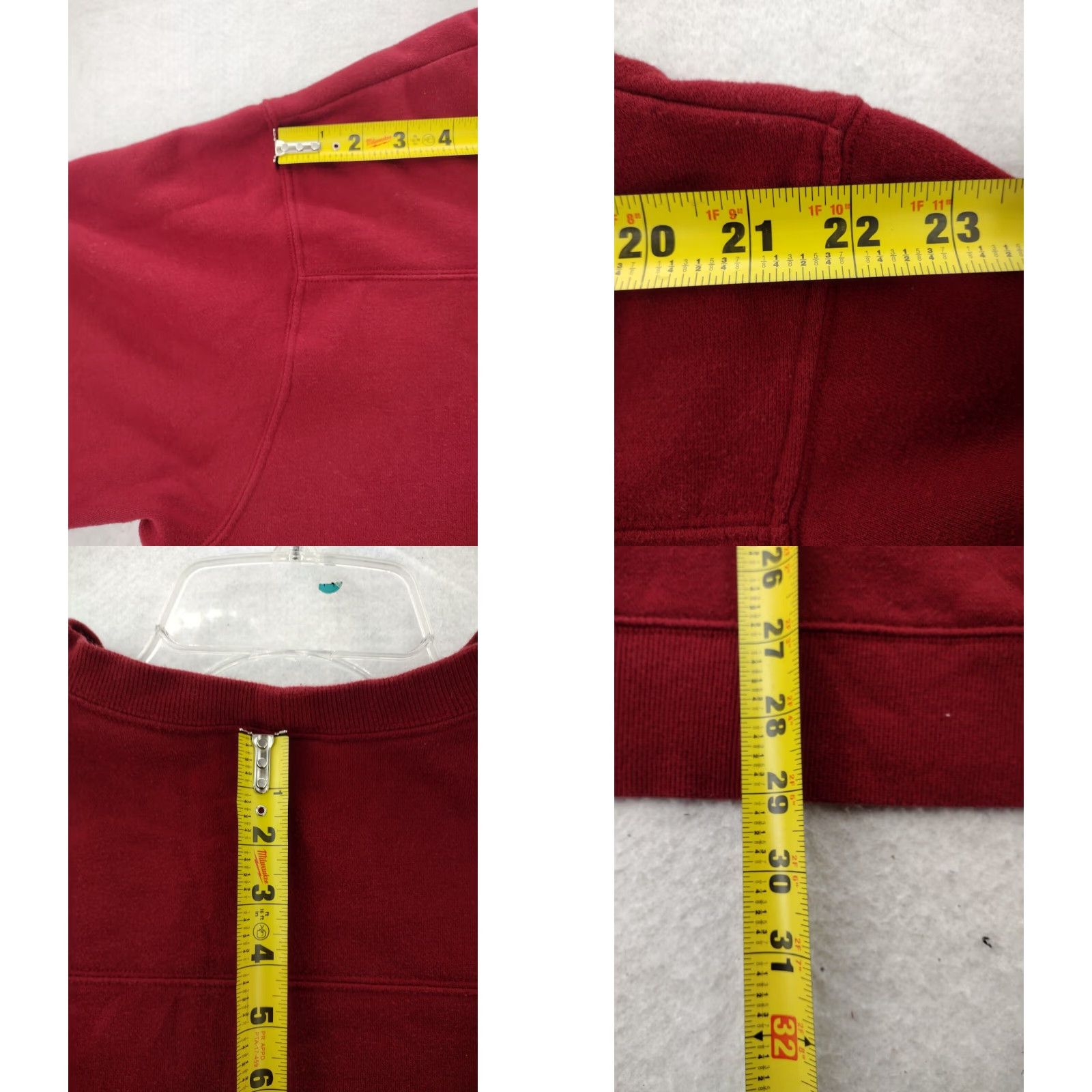 Vintage Columbia Fleece Sweater Mens 2XL Red Crew Neck Pullover Sweatshirt Casual Sports Wear Size US XXL / EU 58 / 5 - 8 Thumbnail