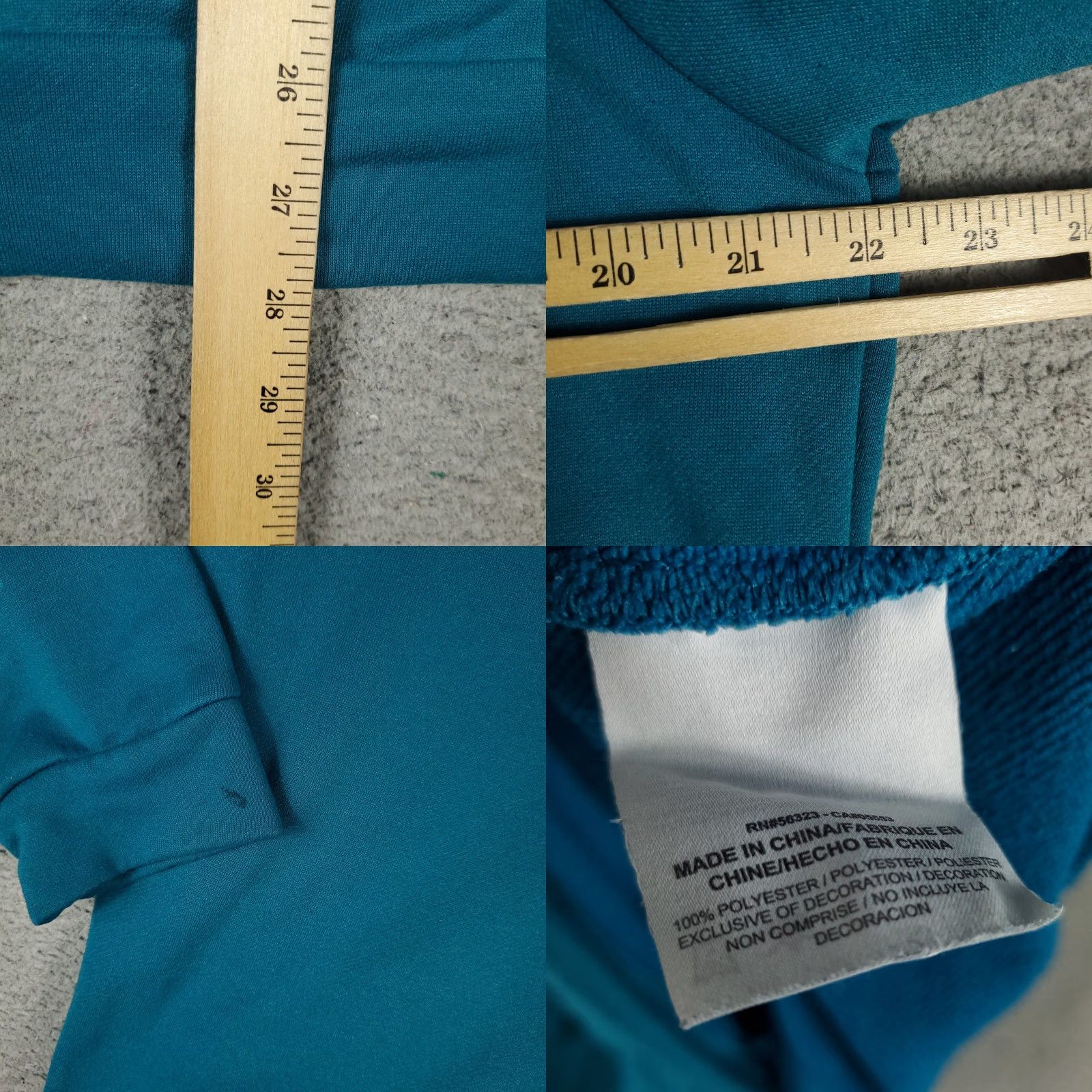 Nike Nike Hoodie Mens L Blue Dri-Fit Pullover Sweatshirt Sweatshirt (Logo) Size US L / EU 52-54 / 3 - 8 Thumbnail