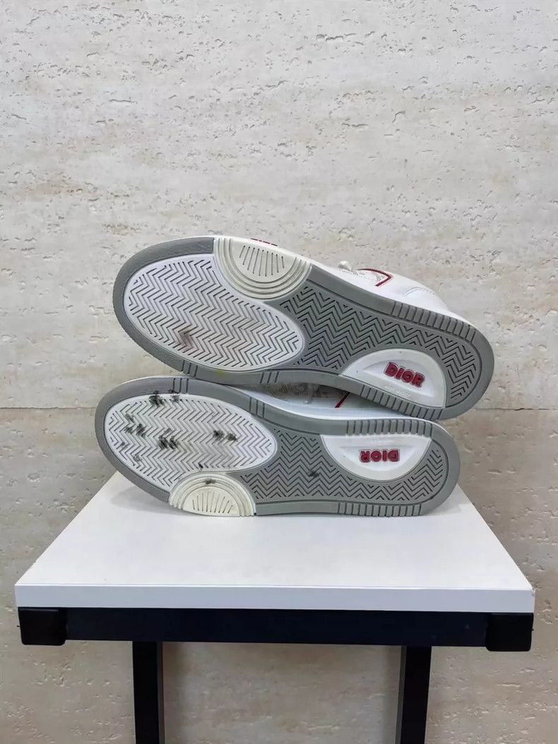 Dior Dior B27 Sneakers Size 39 White Red-2505 Size US 7.5 / EU 40-41 - 6 Thumbnail