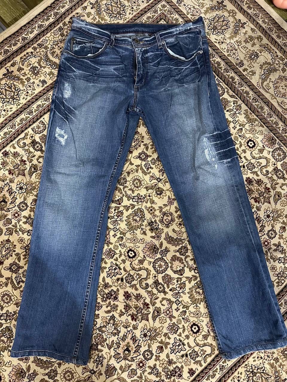 Armani Exchange × Designer armani exchange Y2K DENIM PANTS JEANS Size US 38 / EU 54 - 1 Thumbnail