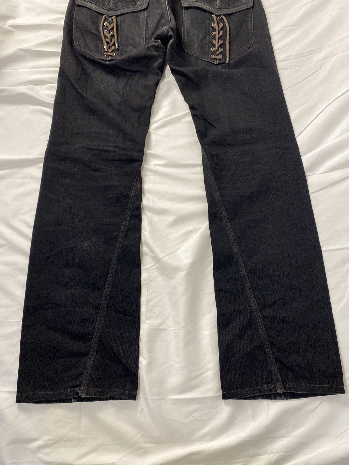 Tornado Mart 2000 Hideways Nicole Lace Up Spiral Flared Punk Gothic Style Size US 32 / EU 48 - 7 Thumbnail