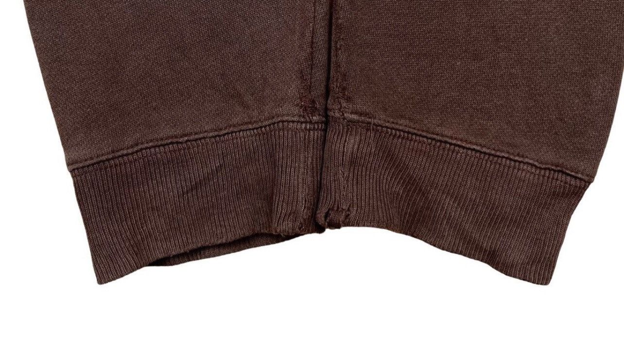 Gap Vintage Gap Brown Distressed Baggy Boxy Hoodie Size US L / EU 52-54 / 3 - 7 Thumbnail